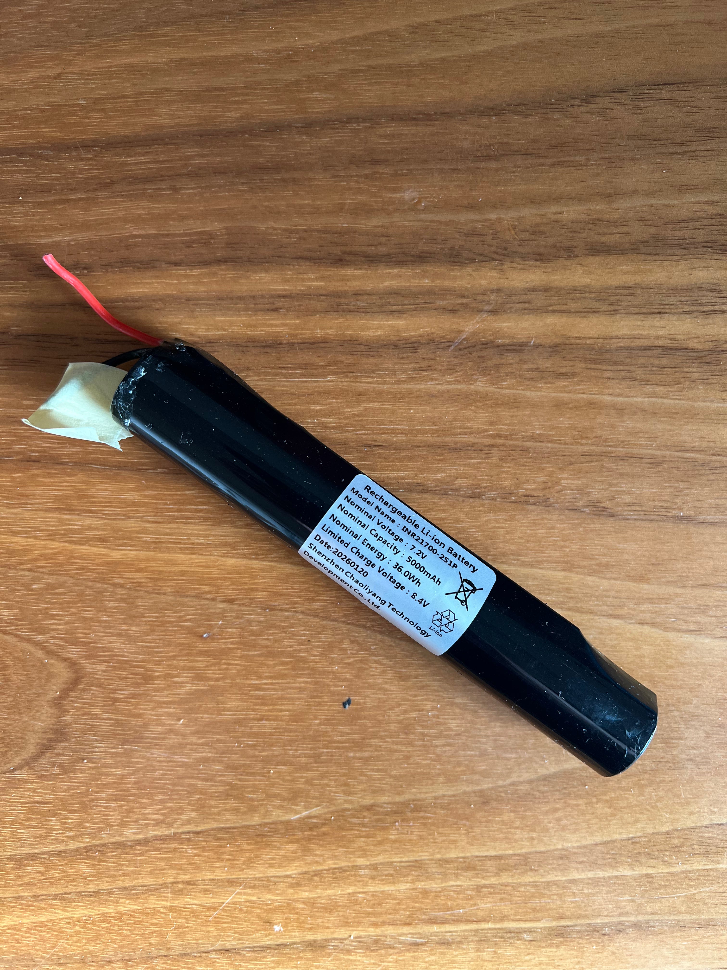 Li-ion Battery 7.2V